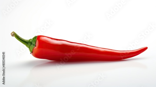 glossy spice pepper isolated