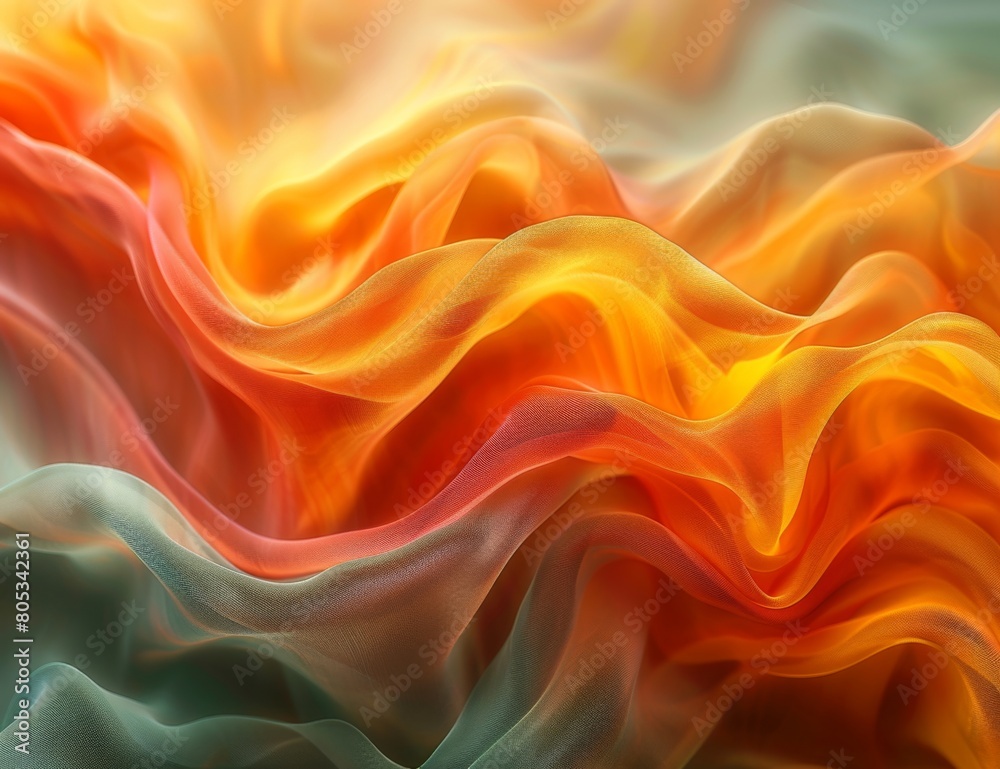 Fototapeta premium autumn background. colorful leaves of the maple tree in sunset.