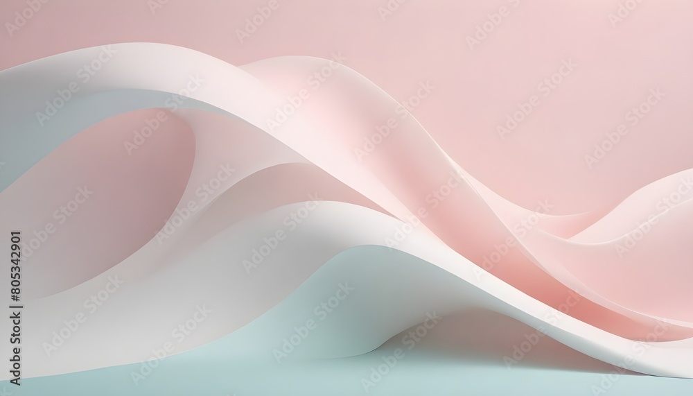 Ethereal Embrace Background: Abstract White Wave Murmurs Ethereal Embrace Background: Abstract White Wave Murmurs