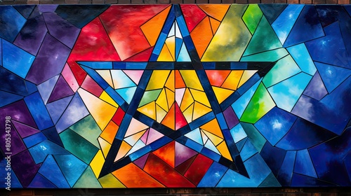 passover jewish stars