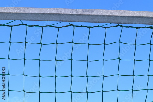 Soccer or football net at a goal. © Martin of Sweden