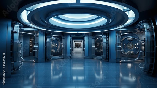 protection bank vault interior