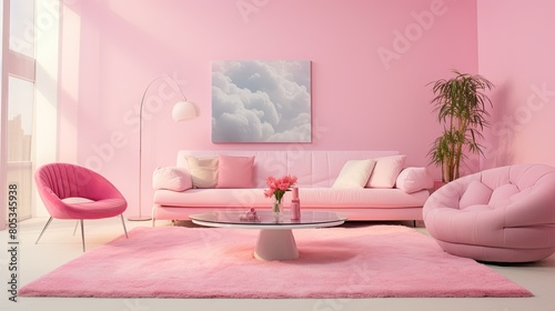 cozy carpet pink