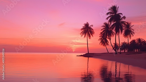 beach pink instagram © vectorwin