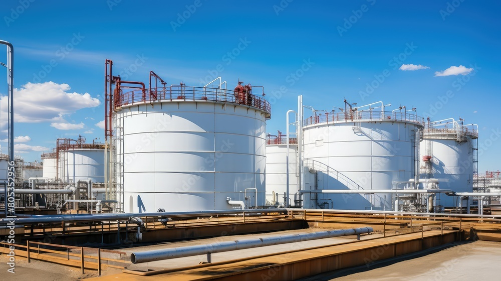 Obraz premium industry oil and gas plant