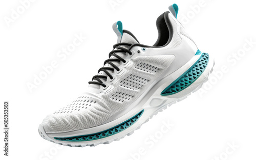 Running: Shoes isolated on Transparent background.