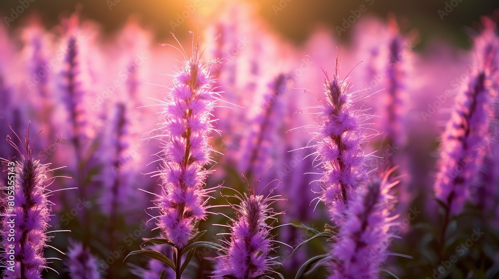 Obraz premium vibrant blazing star