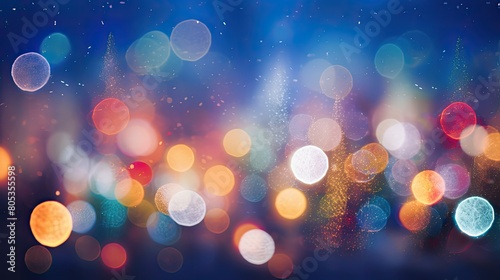 spirit christmas tree lights bokeh