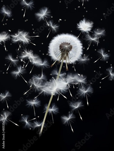 Dandelion Seeds Carried by the Zephyrs of Hope