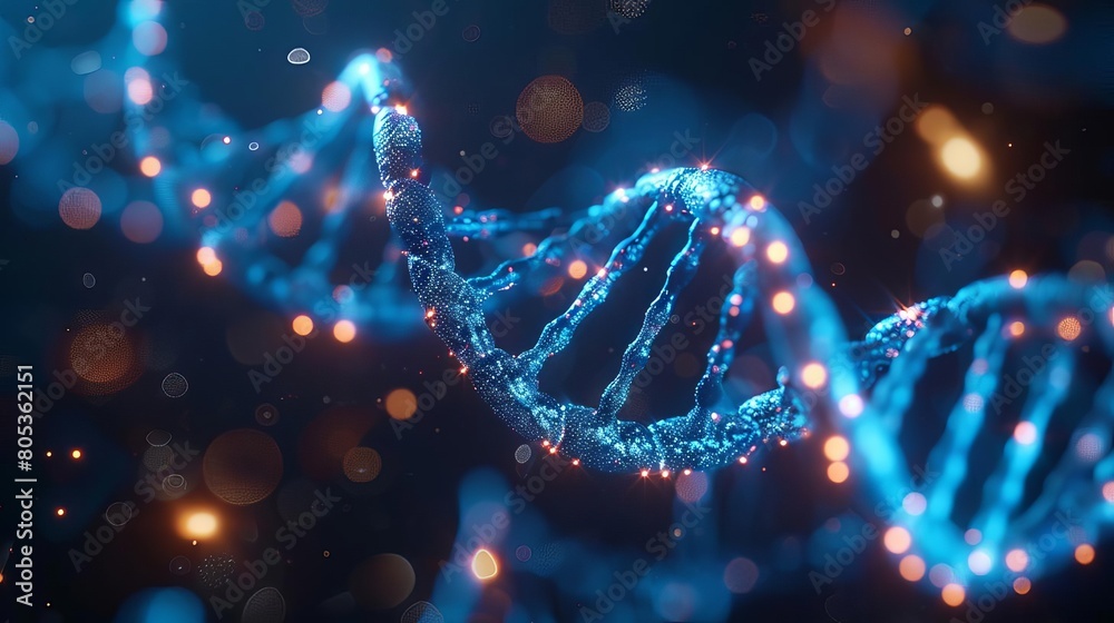 3d render of dna structure, abstract background 3d render of dna structure, abstract background