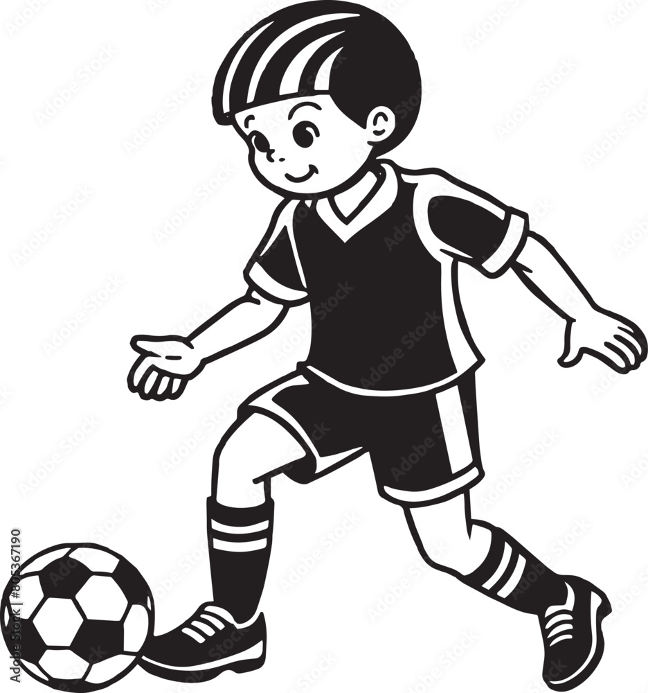 children player with ball. Isolated on white background. illustration. children player with ball. Isolated on white background. illustration.