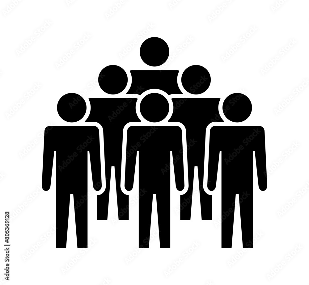 Symbol, ikona ludzi. Plik wektorowy. Symbol, ikona ludzi. Plik wektorowy.