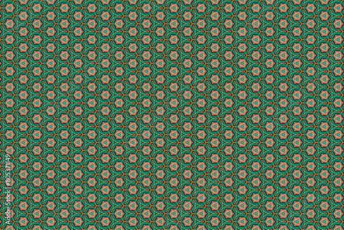 full frame patterned photo in various colors and shapes