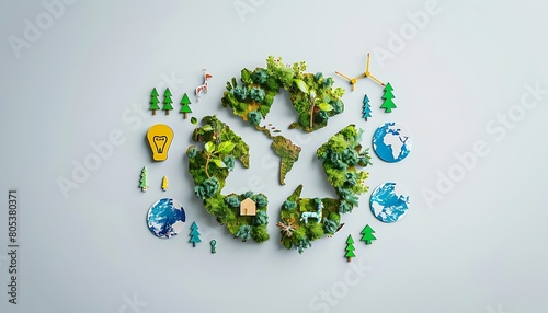 Environmental Technology Concept - Sustainable Development Goals (SDGs) photo