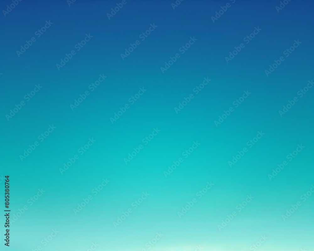 Smooth color gradient background transitioning from deep ocean blue to vibrant teal, providing an abstract, calming visual for creative design use