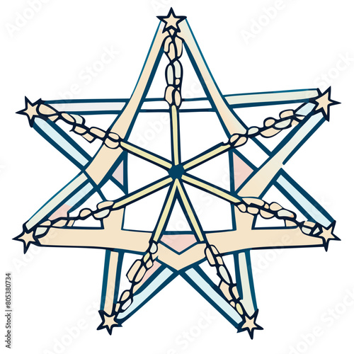 Illustration of star