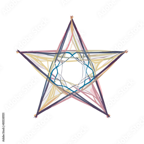 Illustration of star