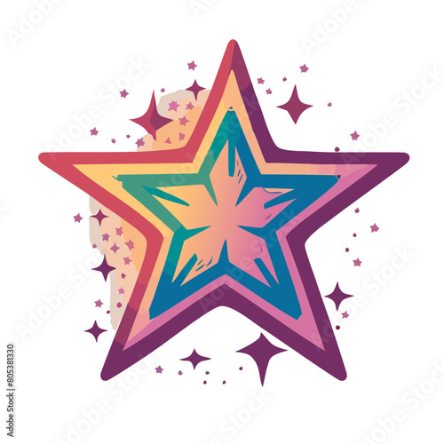 Illustration of star