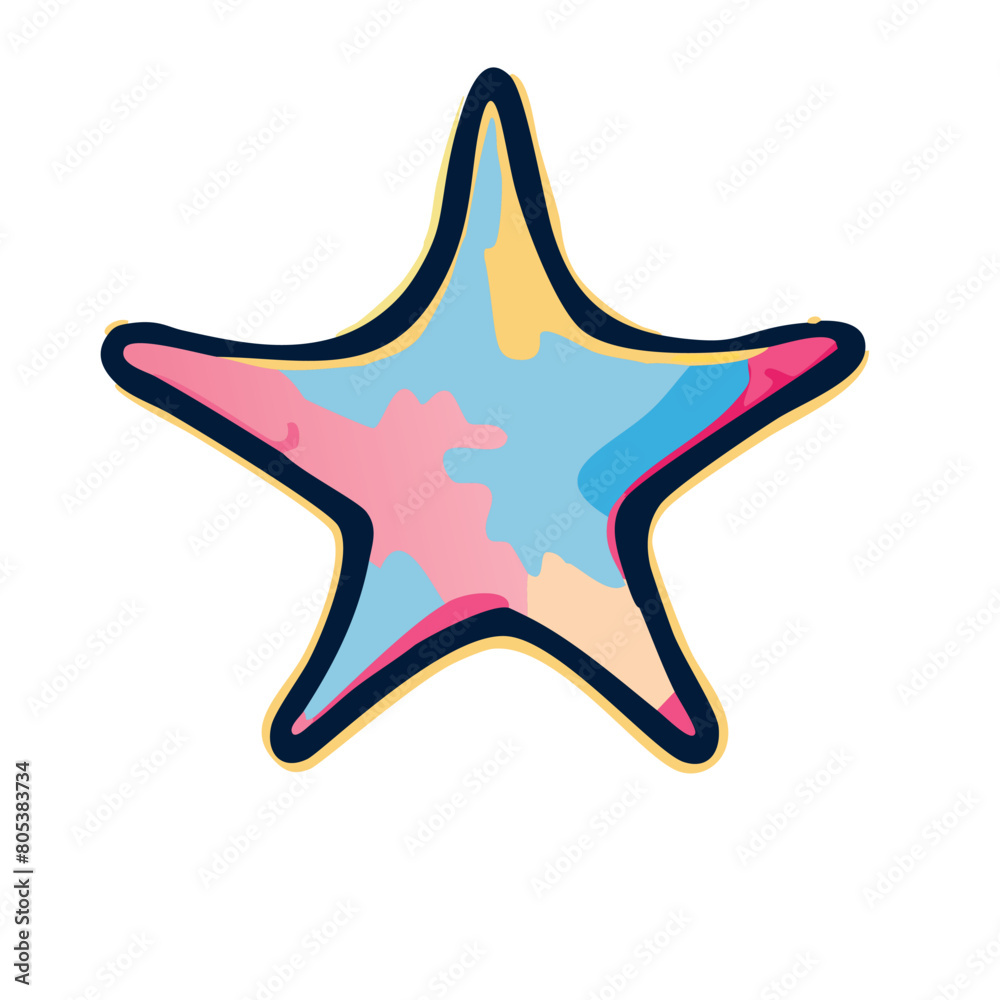 Illustration of star