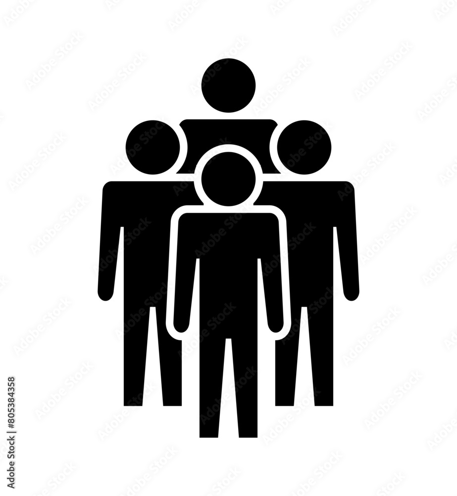 Symbol, ikona ludzi. Plik wektorowy. Symbol, ikona ludzi. Plik wektorowy.