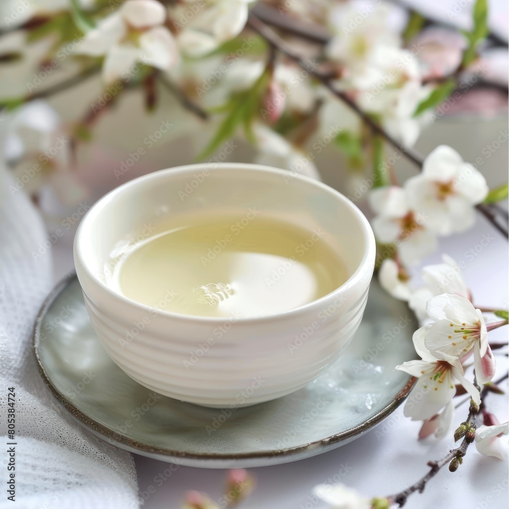 A Cup of Tea on a Saucer A Cup of Tea on a Saucer