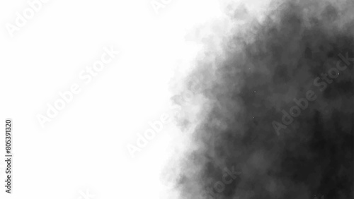 Grey abstract grunge smoke cloud overlay mist fog dust explosion vintage background.