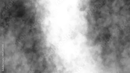 Grey abstract grunge smoke cloud overlay mist fog dust explosion vintage background.