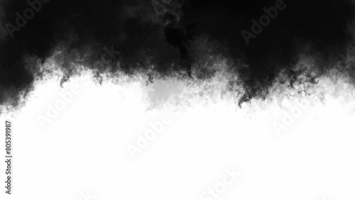 A misty and calming representation of smoky patterns creating tonal abstraction in gradients

