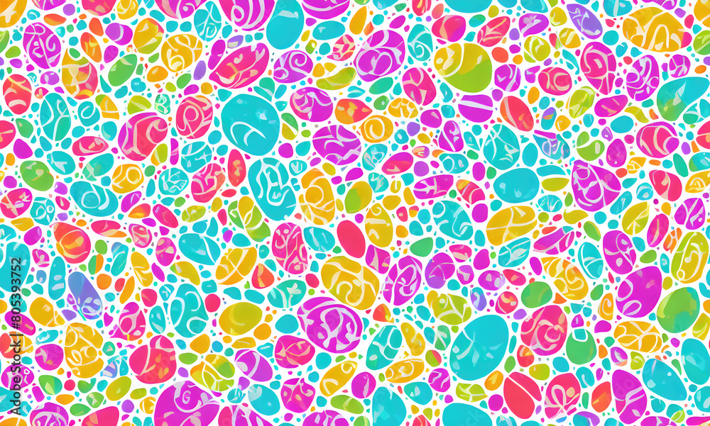 Geometric pattern. Abstract seamless pattern. AI generated. Geometric pattern. Abstract seamless pattern. AI generated.