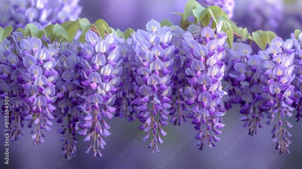 Purple wisteria floral background, best for web, banner, travel, and tranquil background. Purple wisteria floral background, best for web, banner, travel, and tranquil background.