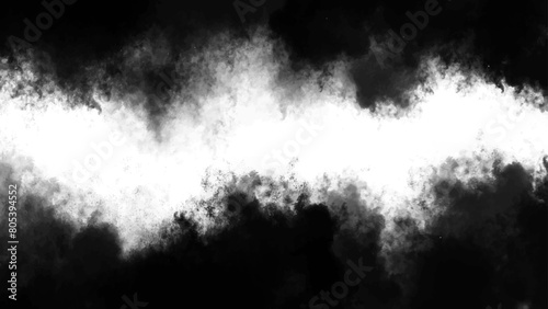 A calming and surreal representation of smoky textures folding into tonal atmospheric abstraction


