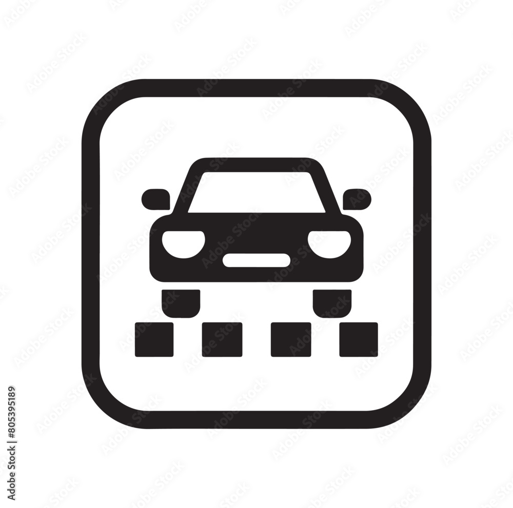 Parking icon. Car Parking Icon. Parking and traffic signs isolated on white background. Map parking pointer. Vector illustration. Parking icon. Car Parking Icon. Parking and traffic signs isolated on white background. Map parking pointer. Vector illustration.