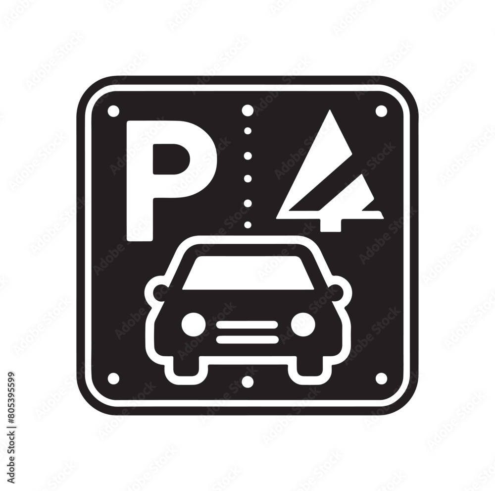 Parking icon. Car Parking Icon. Parking and traffic signs isolated on white background. Map parking pointer. Vector illustration. Parking icon. Car Parking Icon. Parking and traffic signs isolated on white background. Map parking pointer. Vector illustration.