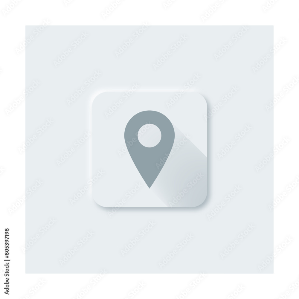 place map black fill design icon vector concept place map black fill design icon vector concept
