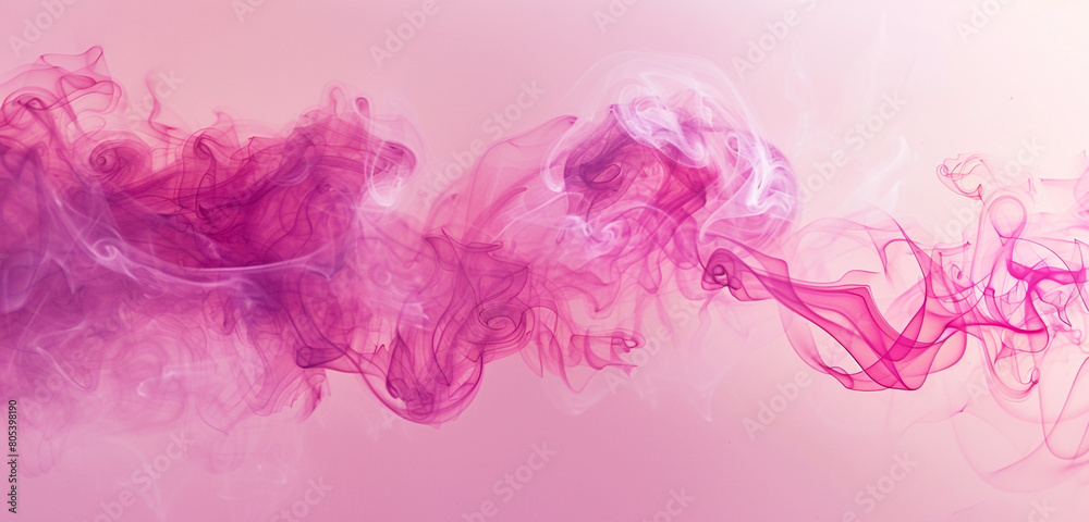 Bright magenta smoke abstract background drifts over a pale pink background. Bright magenta smoke abstract background drifts over a pale pink background.