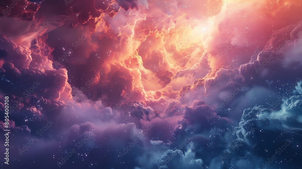 A galaxy of Atmospheric, Watercolor tone, pastel, 3d animator A galaxy of Atmospheric, Watercolor tone, pastel, 3d animator