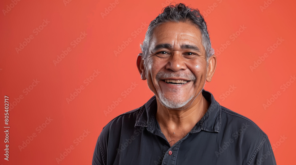 A man with a big smile on his face A man with a big smile on his face