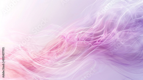 serene blend of soft pink and lavender, ideal for an elegant abstract background photo