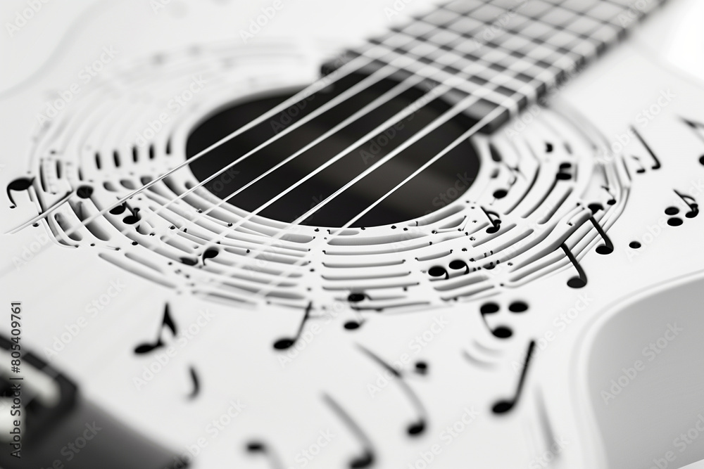 Music Instruments Zoomed In Zoom in on a specific part of a musical instrument such as a guitar or ...