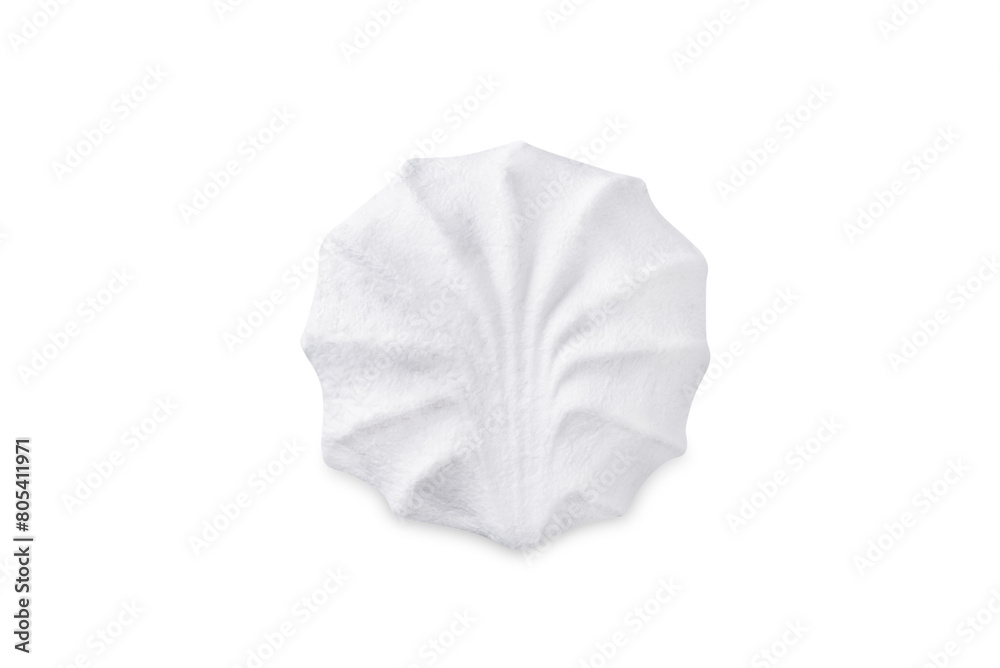 Apple zephyr, marshmallow on a white isolated background Apple zephyr, marshmallow on a white isolated background