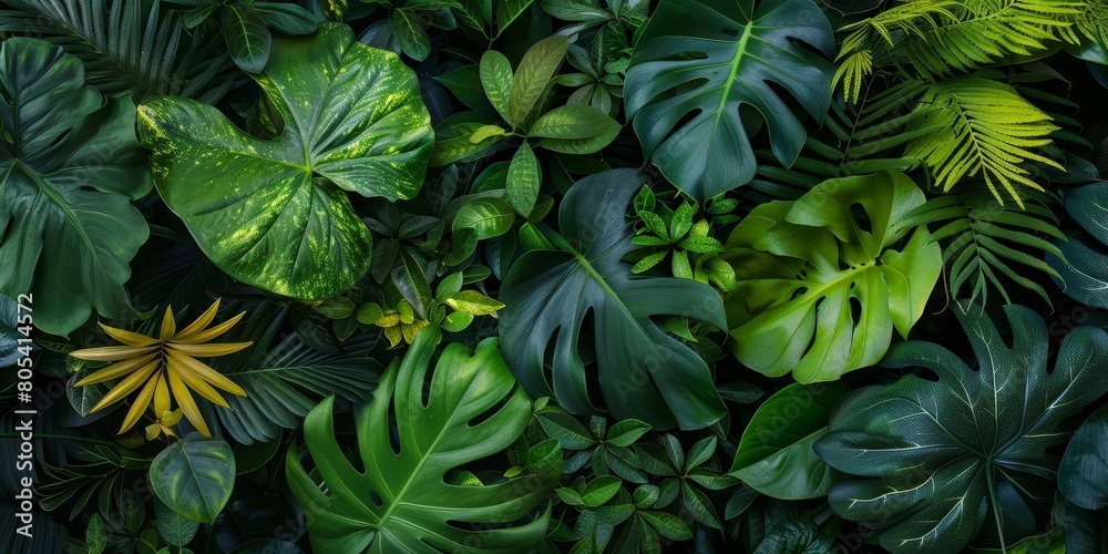 Close-Up of Vibrant Green Plants Close-Up of Vibrant Green Plants