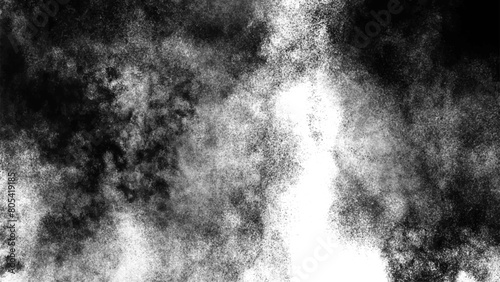 The delicate motion of shadowy vapors forming mysterious and abstract visual patterns

