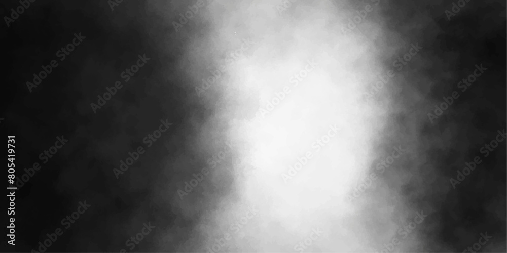 Fototapeta premium Grey abstract grunge smoke cloud overlay mist fog powder explosion vintage vector background.
