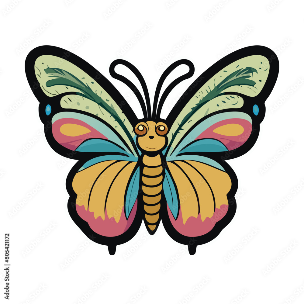 Illustration of Butterfly Illustration of Butterfly