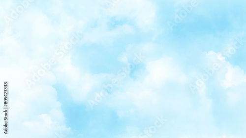 Blue sky with cloud. Bright sky background every day