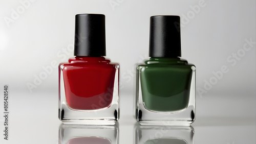 Nail polish bottles, popular color
