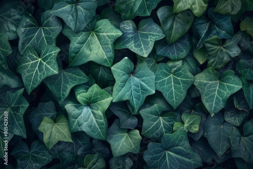 Close-up of Agave univittata plants dark green leaves. Abstract natural green leaf wallpaper pattern texture background.. Beautiful simple AI generated image in 4K  unique.