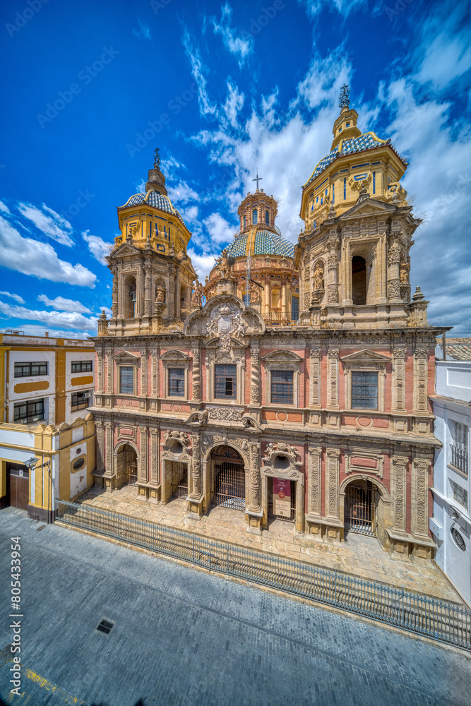 San Luis de los Franceses, Baroque church in Seville, Spain San Luis de los Franceses, Baroque church in Seville, Spain