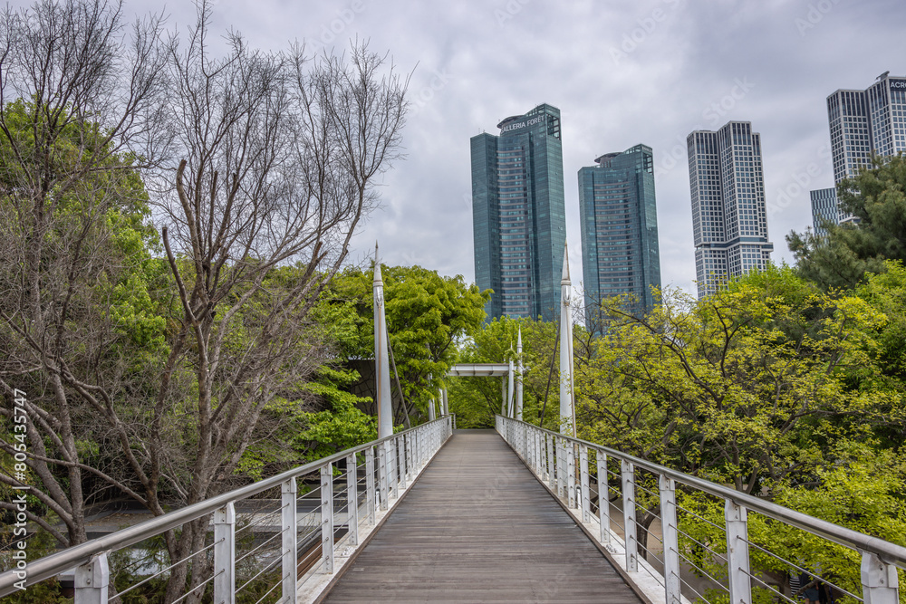 Obraz premium Seoul, South Korea - April 22 2024 