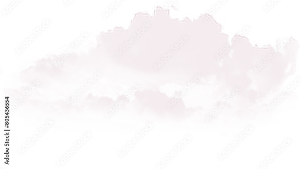 Steam condensation cumulus cloudy, transparent white smoke cloud isolated, white explosion smoke isolated